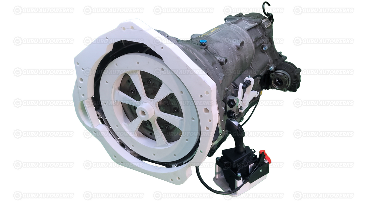 GA4-V2 Transmission Adapter Kit — GM LS · LT · SBC · BBC to BMW 8HP70 · 75 · 76