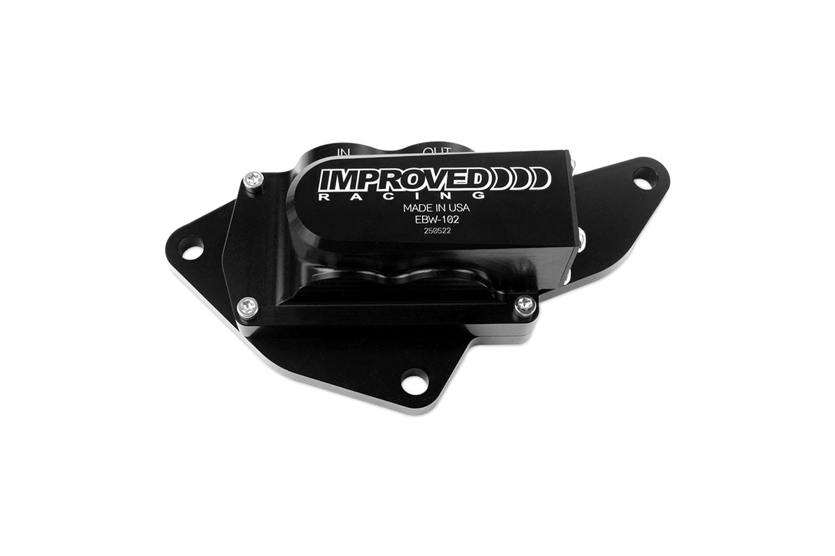 Improved Racing EBW BMW N54 N55 S55 Engine Oil Cooler Adapter w/T-Stat