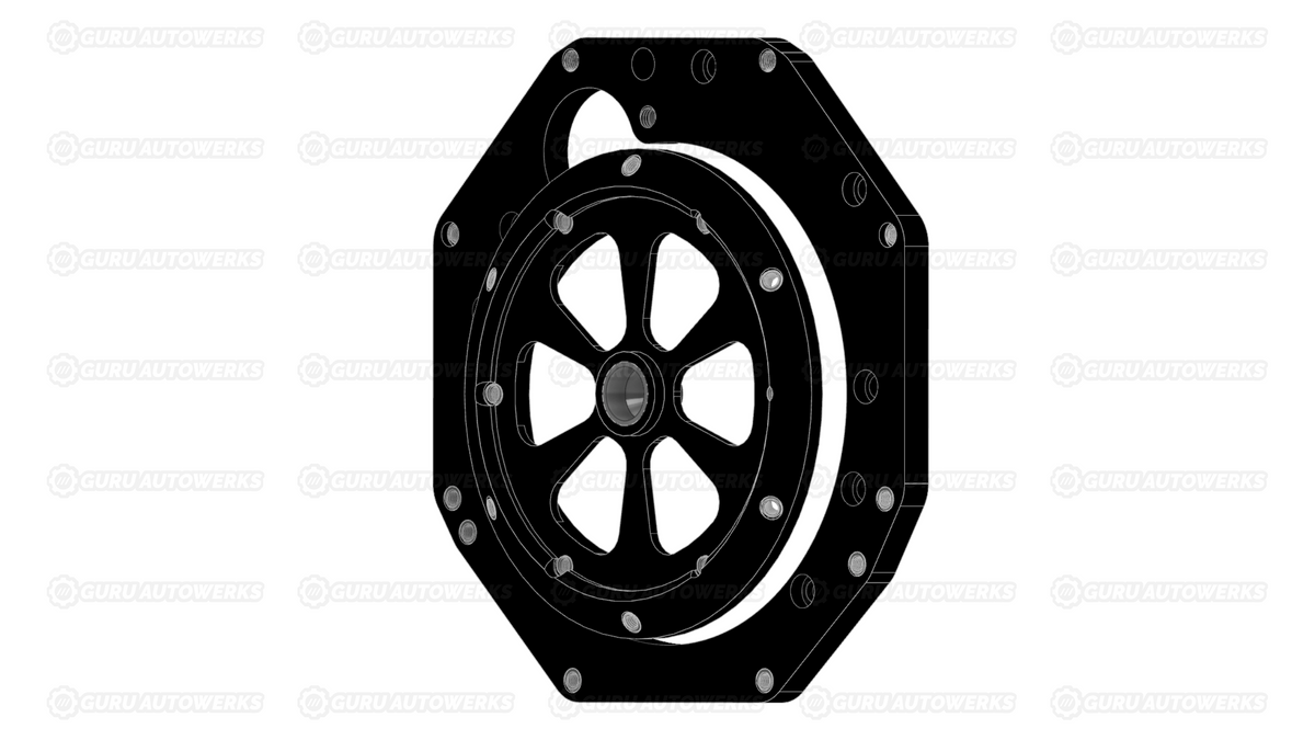 GA6-V2 Transmission Adapter Kit — BMW N54 · N55 · S55 to BMW 8HP70 · 75 · 76
