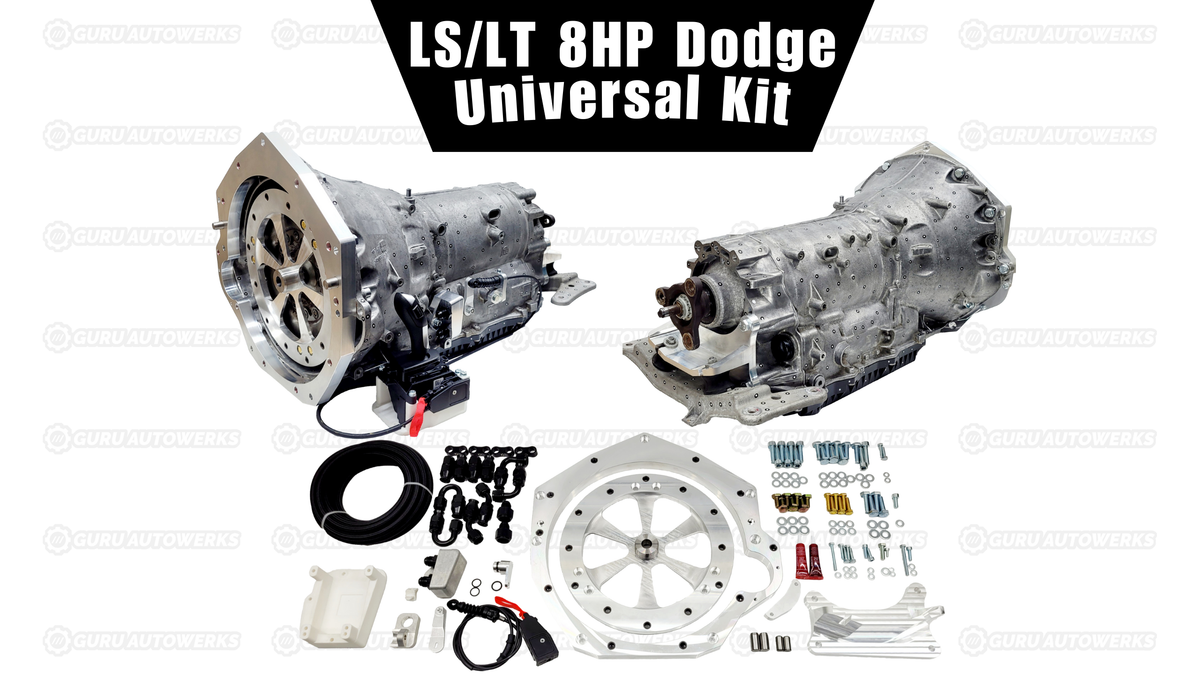 GA3-V3 Transmission Adapter Kit — GM LS · LT · SBC · BBC · BOP to Dodge 8HP70 · 75 · 90 · 95