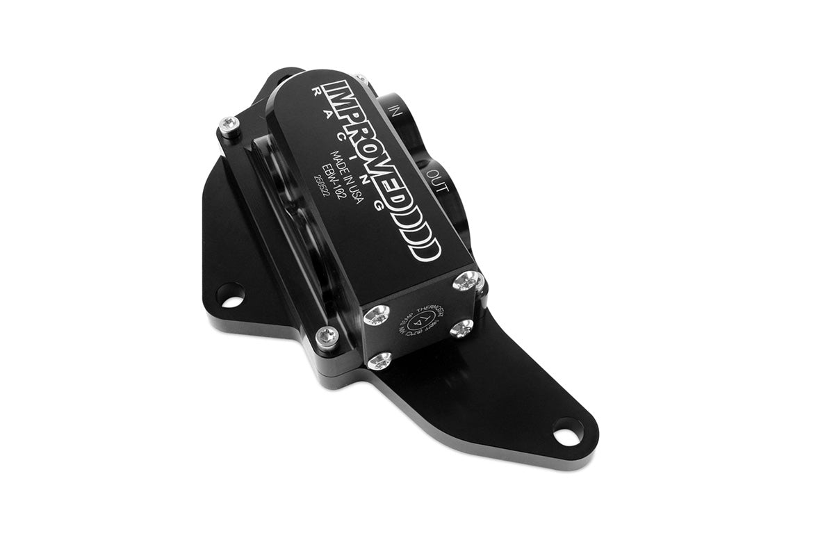 Improved Racing EBW BMW N54 N55 S55 Engine Oil Cooler Adapter w/T-Stat