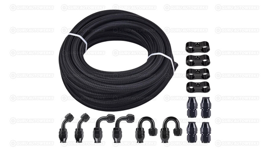 8AN 20ft PTFE Line Kit