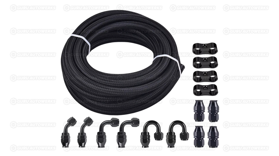 8AN 20ft PTFE Line Kit