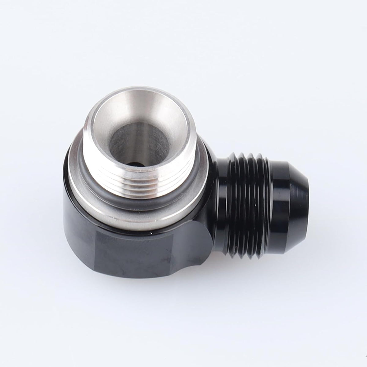 ORB8 to 8AN banjo swivel, ORB8 thread and O-ring